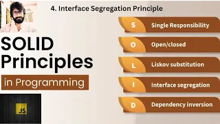 4 Interface Segregation Principle S O L I D - JAVASCRIPT