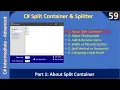 C SplitContainer and Splitter Part 1 Introduction C Advanced