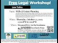 Law Talks Wills and Estate Planning