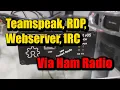 Setup Server for New Packet Radio VNC FTP IRC Teamspeak
