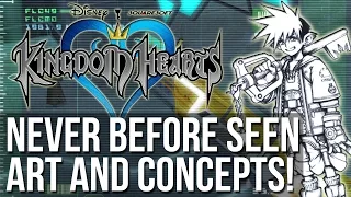 Kingdom Hearts - Never Before Seen Art and Concepts