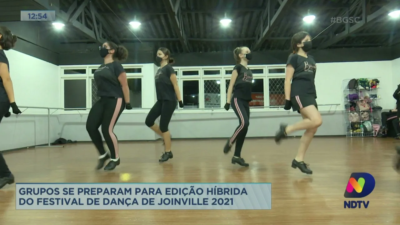 Grupos se preparam para edição híbrida do Festival de Dança de Joinville 2021