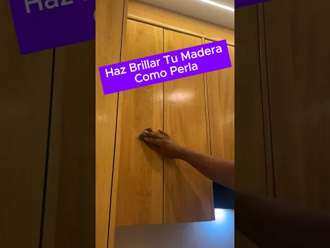 El truco definitivo para restaurar madera vieja #tips #madera #trucos