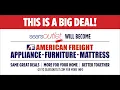 THIS IS A BIG DEAL Sears Outlet Will Become American Freight Appliance Furniture Mattress