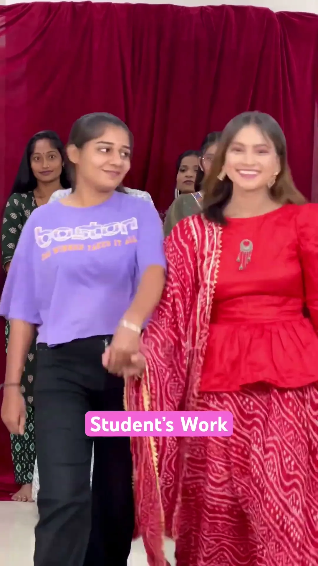 Video cover: Student’s work at the academy