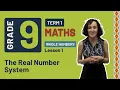 Gr9 Maths Whole Numbers Term 1 Lesson 1 The Real Number System
