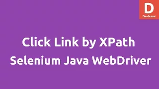 Click link XPath locator by text Selenium Java