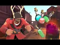 TF2 Unboxing a DOUBLE SPELL Unusual Exquisite Rack with Stormy Storm