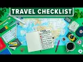 Travel Checklist 37 Things to Do Before Your Next Trip