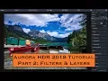 Aurora R 2018 Tutorial Part 2 Filters Layers
