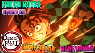 Demon Fall Patch Note 5 5 UPDATE