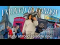 I MOVED TO LONDON study abroad ep 1