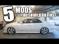 The First 5 Mods You Should Do To Your Car For Cheap