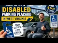 How to get a disabled parking placard in West Virginia