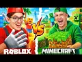 Lagu Roblox vs Minecraft | EPISCHE STRIJD!