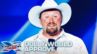 He Sang Country Like DOLLY PARTON Never Left…Watch What Four Judges Did When He Arrived