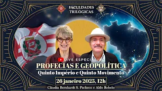 Profecias e GeopolÍtica - Quinto Império e Quinto Movimento (Dra. Cláudia Bernhardt e Aldo Rebelo)