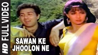 sawan ke jhoolon ne full song nigahen mohd aziz anand bakshi sridevi sunny deol