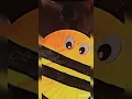 DIY bumble bee Summer vacations basic craft idea for kids