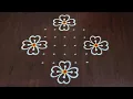 Lagu 9×1dots beautiful sankranti chukkala muggulu🌷|easy sankranti rangoli|Pongal kolams#Rang Kaa Rangoli