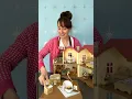 Decorating my Calico Critters thrift store find