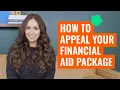 How To Appeal Your Financial Aid Award Package