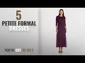 Top 10 Petite Formal Dresses Winter 2018 Alex Evenings Women s Petite Long Mock Dress with Lace