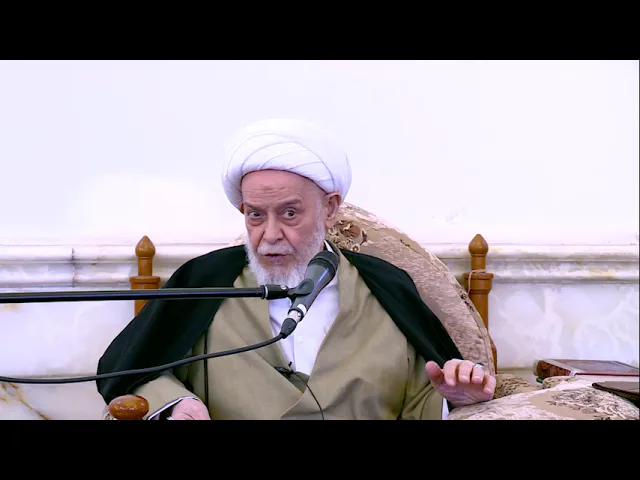 ⁣درس سماحة الشيخ محمد هادي ال الشيخ راضي   بحث الاصول 14 جمادي الثاني 1444 7 1 2023