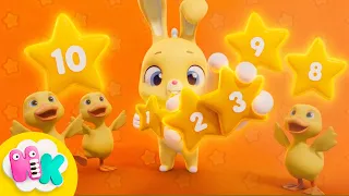 One, Two, Three! Numbers song 1-10 🔢  The Best Counting Songs for Kids | HeyKids Nursery Rhymes