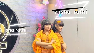 Laadu laadu vs bhola ❤️ easy step || dance cover by isha rathi #harharmahadev #isharathi #bholenath