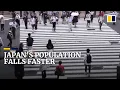 Japan s population drops by 644 000 in a single year