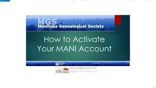 How to Activate Your MGS Account in MANI