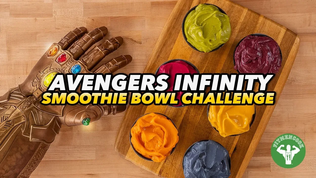 6-Day Avengers Infinity Smoothie Bowl Challenge