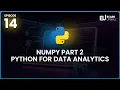 How to Perform Advanced Analysis with NumPy in Python eCare Upskill