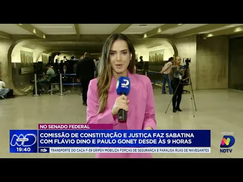 Sabatina intensa: Comissão de Constituição e Justiça entrevista Flávio Dino e Paulo Gonet no Senado