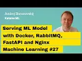 Serving ML Model with Docker RabbitMQ FastAPI and Nginx