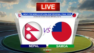 Nepal vs Samoa | NEP vs SAM Live | 21st T20I of ICC Men’s T20 World Cup Asia & EAP Qualifier 2025