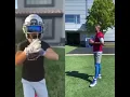 Playing catch with Jared Goff