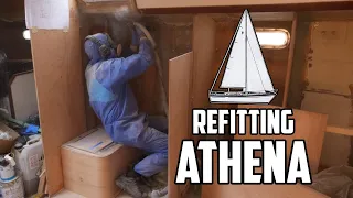 Sail Life – New nav station part 1 – DIY sailboat restoration