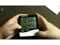 Digital Table Clock Unboxing Setup and Test