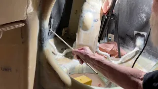 18 Jan 2023  Short video on more work on the handholds. Even more tonight may finish the job maybe.