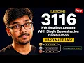 Kth Smallest Amount With Single Denomination Combination LeetCode 3116 Hard Made Easy