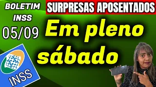 EM PLENO SÁBADO SURPRESA MARAVILHOSA PARA APOSENTADOS E PENSIONISTAS DO INSS
