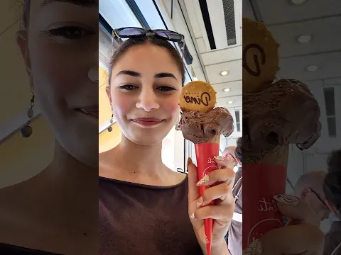 Ice-cream in barcalona is so delicious 😋