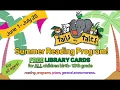 Summer Reading Program Webinar with Beanstack Login Info