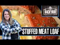 Easy Stuffed Cheese Meat Loaf on the Pit Boss Pit Boss Grills