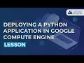Deploying a Python Application on Google Compute Engine