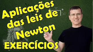 APLICAÇÕES DAS LEIS DE NEWTON - 3ª LEI - EXERCÍCIOS RESOLVIDOS - AULA 4 - Prof.  Marcelo Boaro