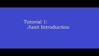 Junit Tutorial Introduction to Annotations