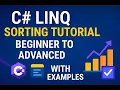 C LINQ Sorting Tutorial Beginner to Advanced Examples Custom Sorting IComparer